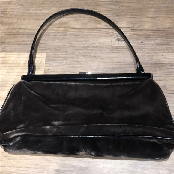 Timeless Dolce & Gabbana Brown Suede Bag - Picture 5 of 7